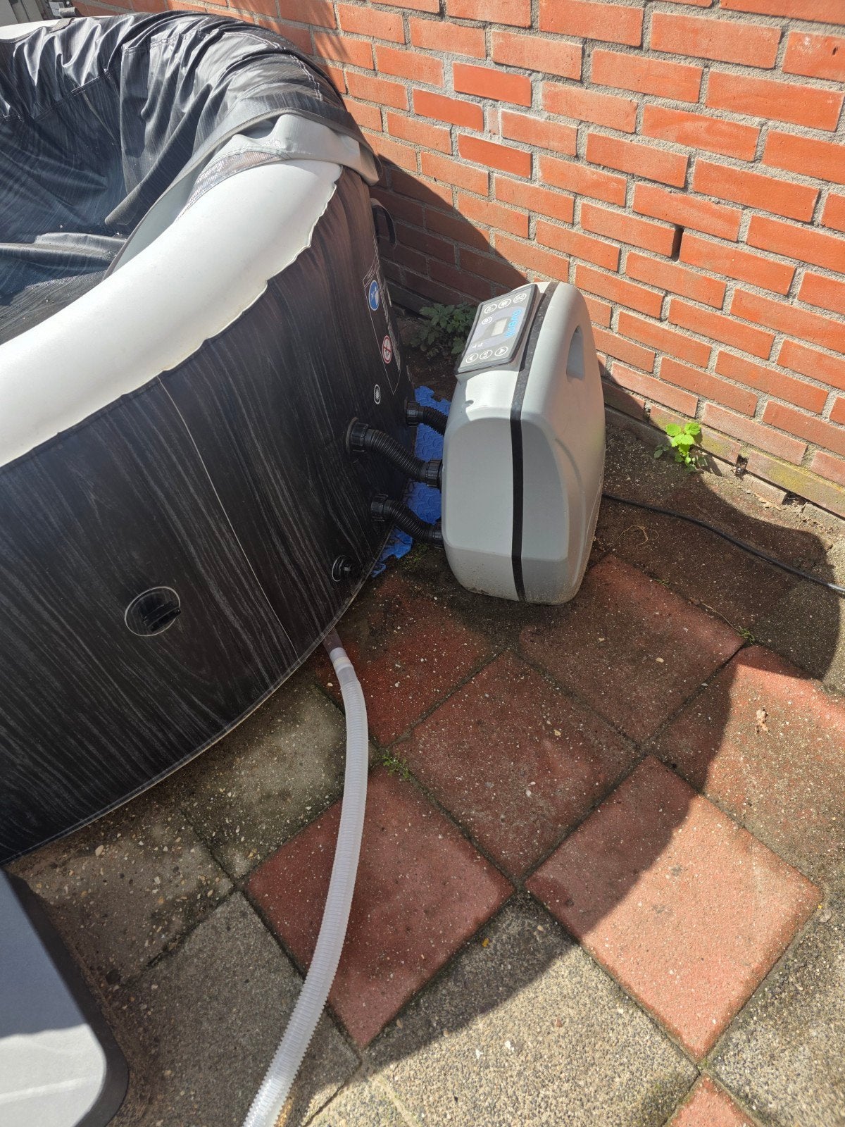 jacuzzi opblaasbaar, Ophalen, Filter