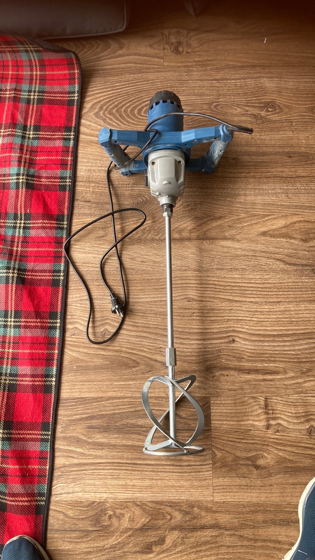 Hbm 1800 watt beton- /verfmixer, Ophalen of Verzenden, Nieuw