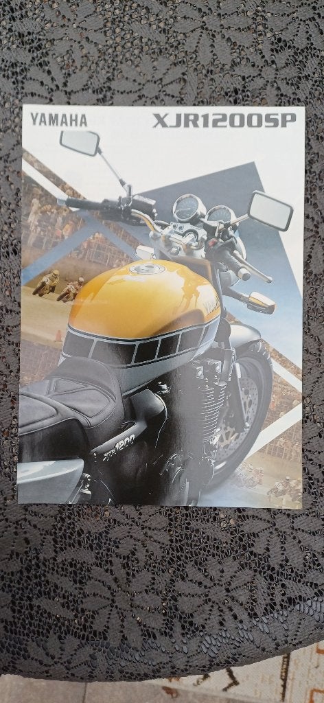 Originele folder Yamaha XJR 1200 SP 1997, Motoren, Ophalen of Verzenden, Yamaha