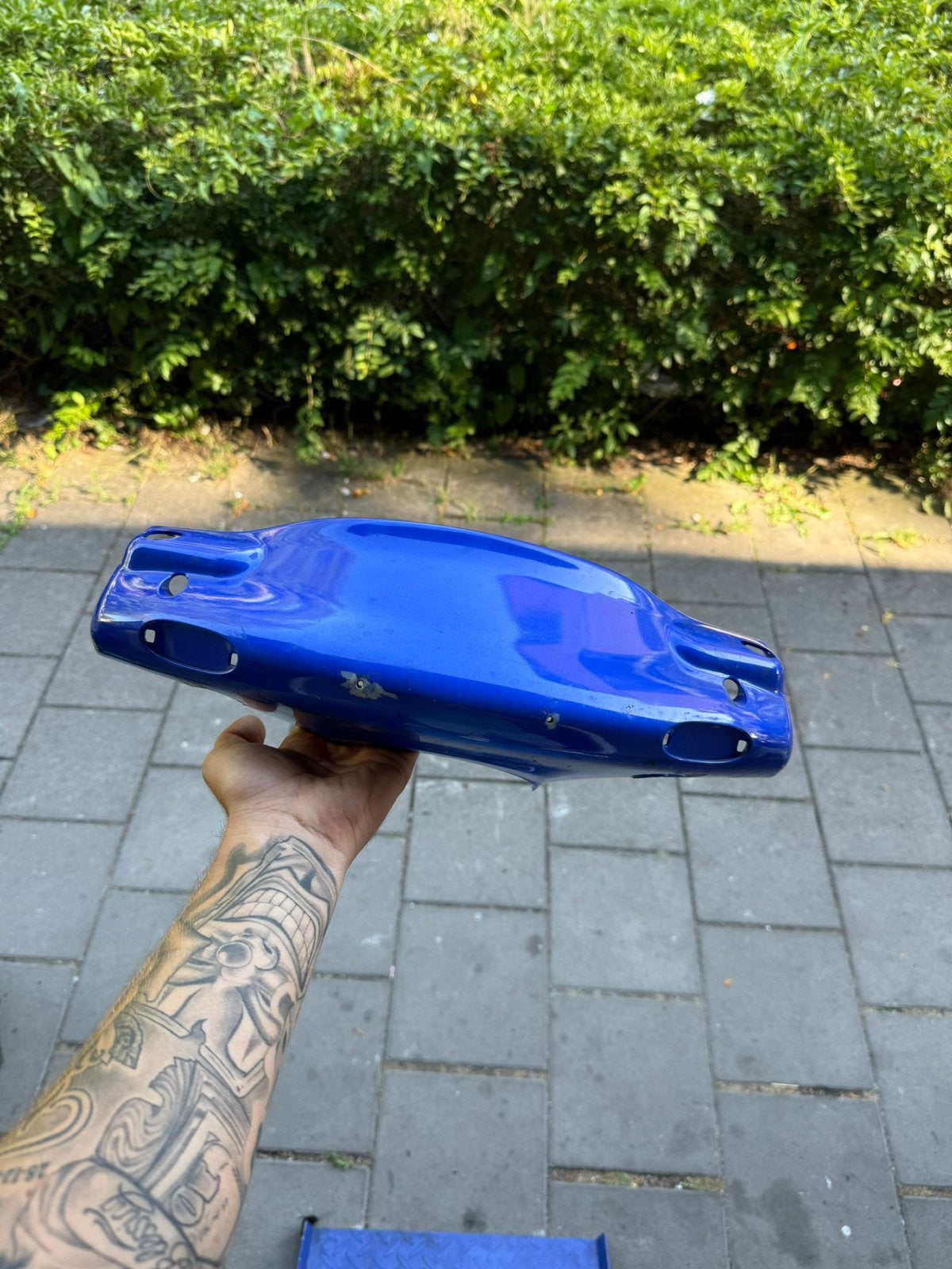 Stuurkap runner 125/180 blauw orgineel, Ophalen of Verzenden, Zo goed als nieuw