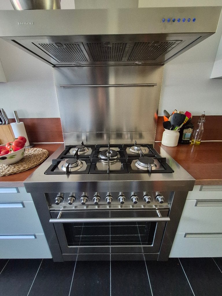 Gasfornuis Solitaire SOH 905 E, Witgoed en Apparatuur, Fornuizen, Ophalen, Gebruikt, 60 cm of meer, Gas