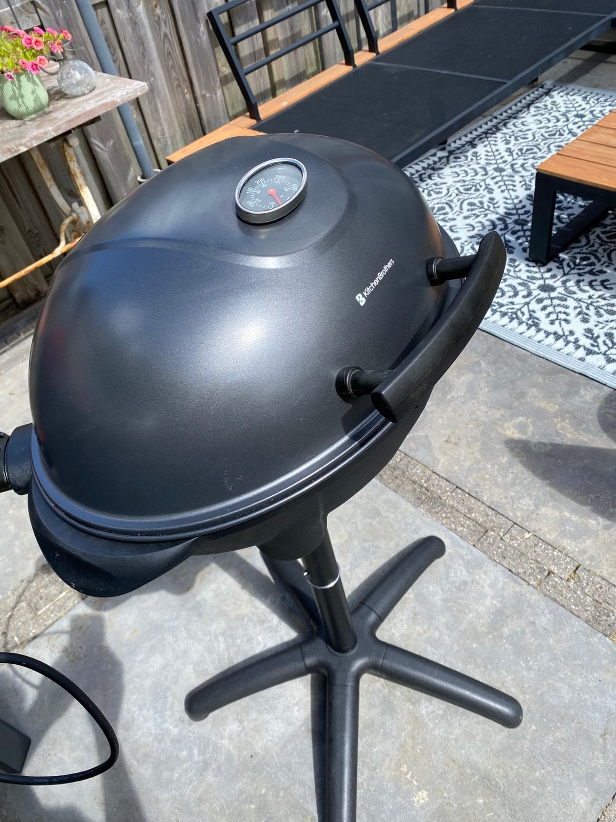 Elektrische BBQ, Ophalen, Zo goed als nieuw