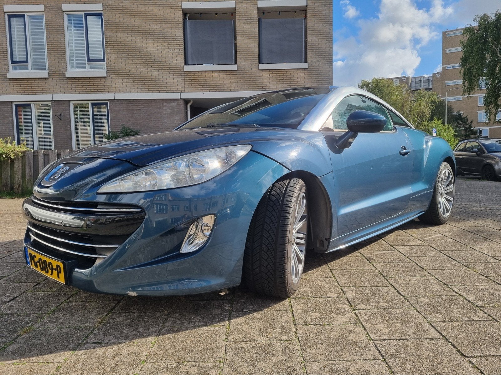 Peugeot RCZ 1.6 THP 2011 Blauw 103xxx km, Auto's, Voorwielaandrijving, 15 km/l, Handgeschakeld, Particulier