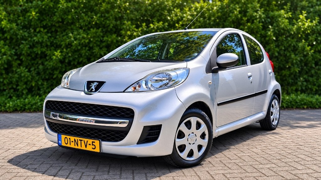 Peugeot 107 1.0 XR Airco | NAP | 93.754 km, Auto's, Peugeot, Voorwielaandrijving, Stof, Zwart, 4 stoelen