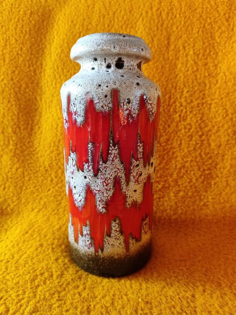 Scheurich Lora jaren 70 vaas vintage, Ophalen of Verzenden