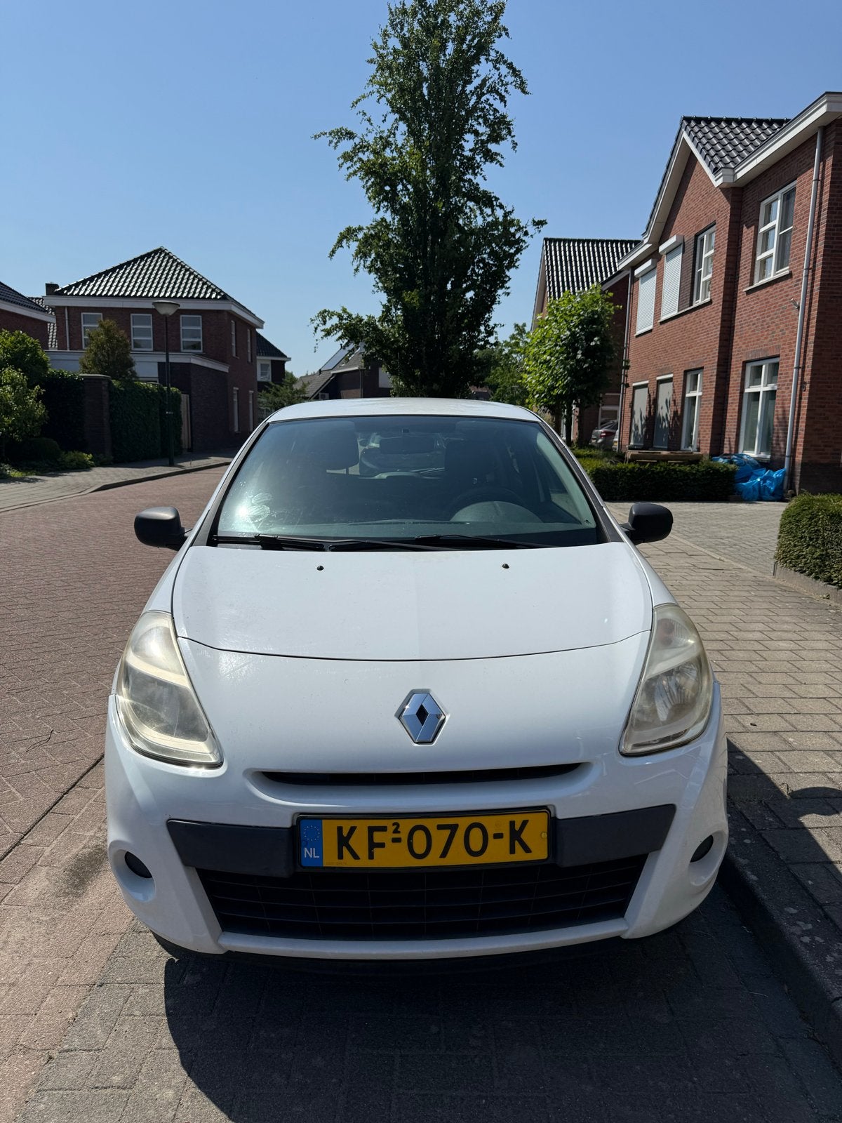 Renault Clio 2010 Wit nieuwe apk 5/2027, Auto's, 13 km/l, 74 pk, Particulier, Geïmporteerd