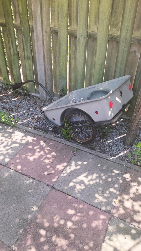 Fiets aanhanger., Fietsen en Brommers, Ophalen, Gebruikt, Overige typen, 80 kg of meer