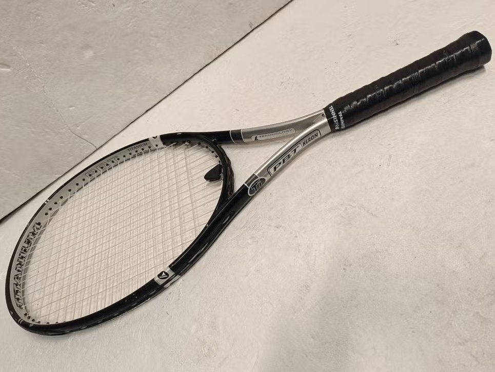 Prokennex titanium tennisracket pbt keron gripmaat 4, Overige merken, Gebruikt, L4, Ophalen of Verzenden