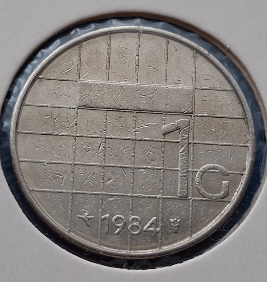 1 gulden 1984 - Beatrix *, Ophalen of Verzenden, Koningin Beatrix, 1 gulden, Losse munt