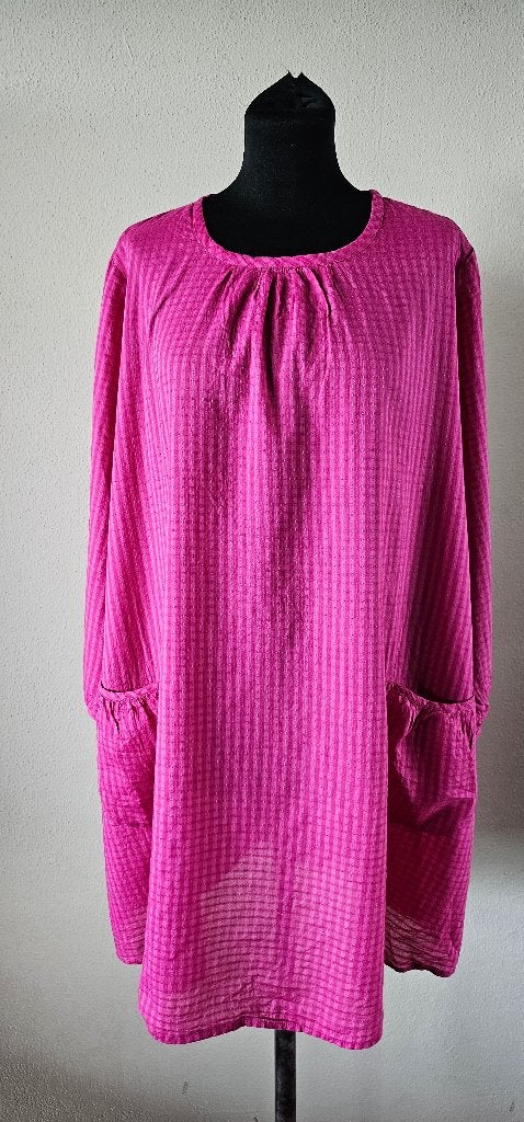 Roze tuniek/blouse van Gudrun Sjödén, maat L (14825), Kleding | Dames, Jurken, Gudrun Sjödén, Maat 42/44 (L), Ophalen of Verzenden