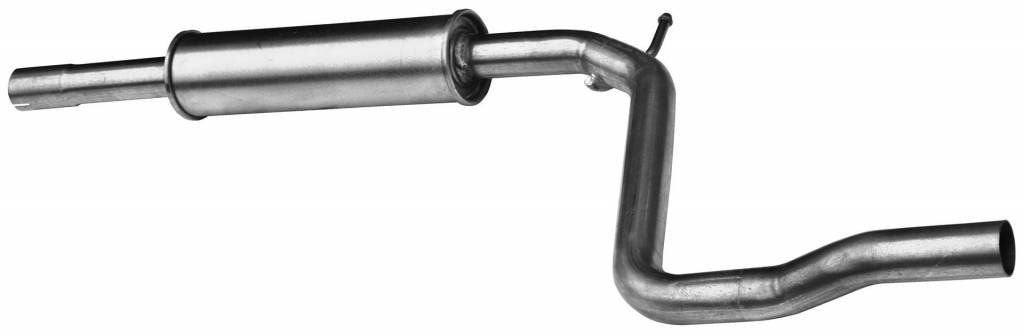 Uitlaat, Middendemper Volkswagen Caddy / Seat Inca, Seat, -, -, Nieuw