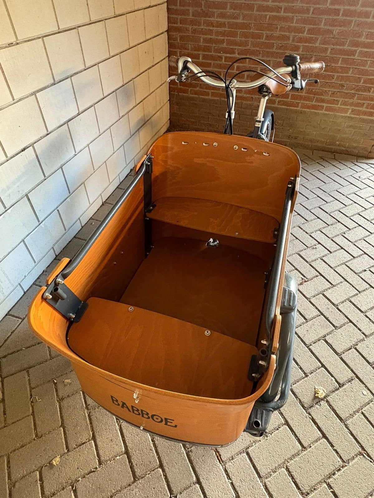Babboe Curve Bakfiets - Zo goed als nieuw, Ophalen, Zo goed als nieuw, Schijfrem, 2 kinderen