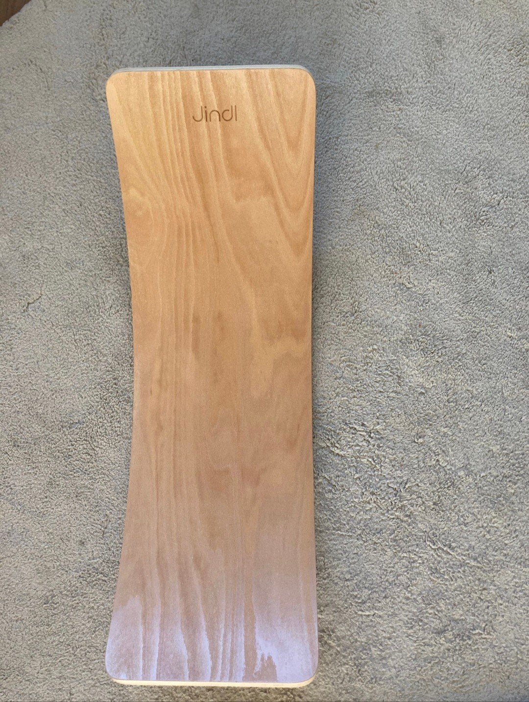 Houten balance board Jindl met vilt khaki, Kinderen en Baby's, Speelgoed | Houten speelgoed, Ophalen, Zo goed als nieuw, Overige typen