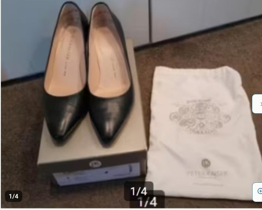 Marine blauw peter kaiser hak trouw schoen, Peter Kaiser, Blauw, Ophalen of Verzenden, Schoenen met hoge hakken