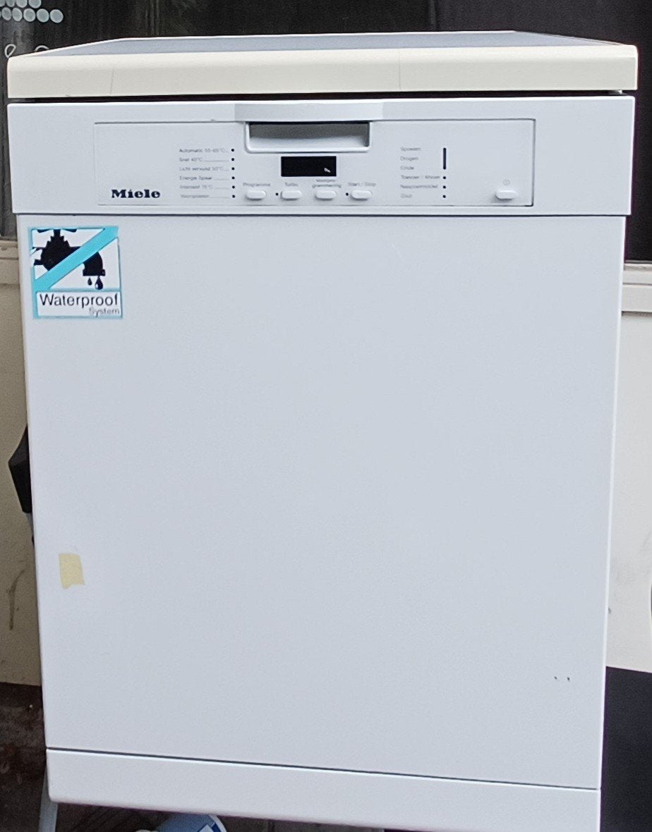 Miele vaatwasser met Waterproof System, Ophalen, Gebruikt, 60 cm of meer, 85 tot 90 cm