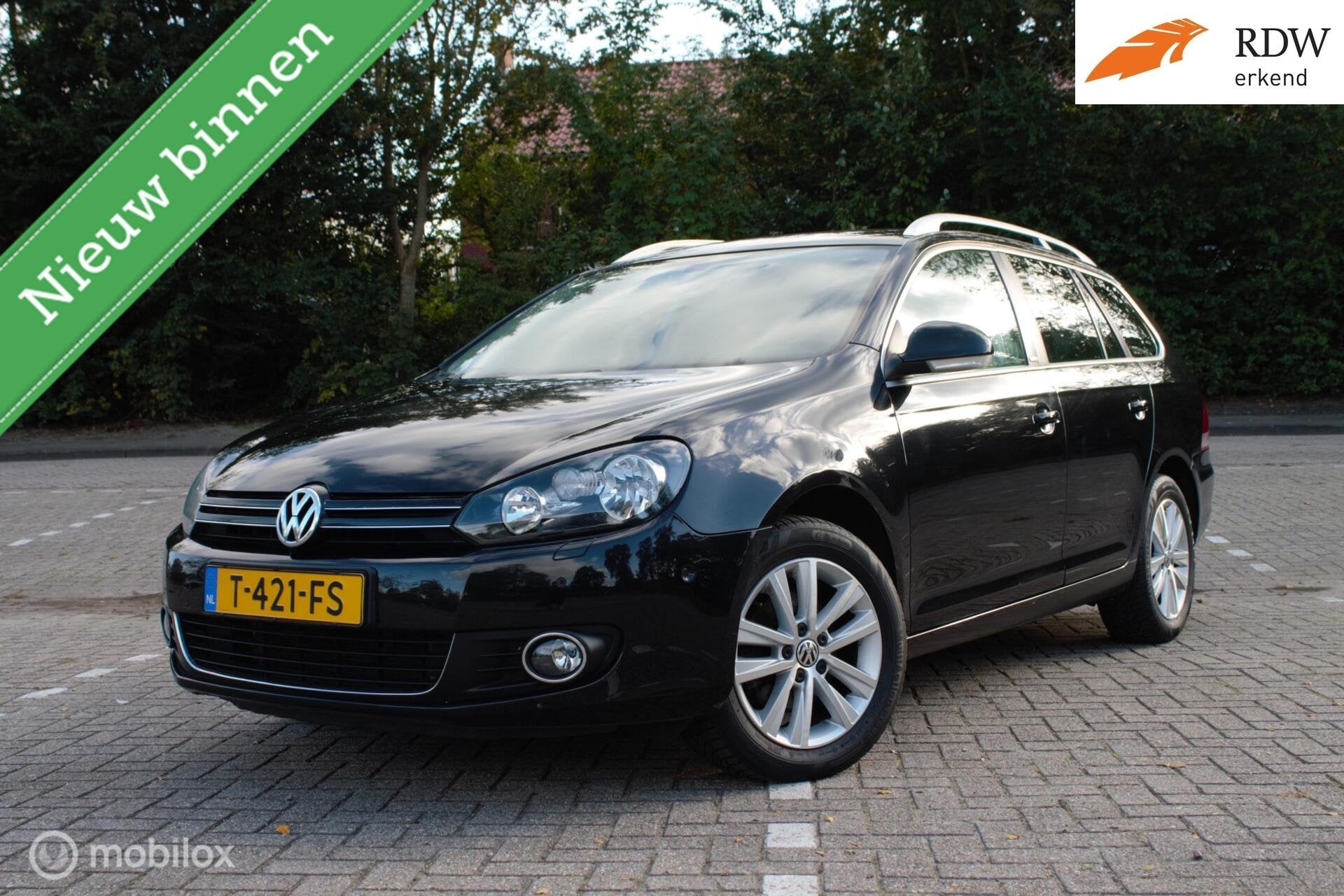 Volkswagen Golf Variant 1.2 TSI Style high-line Vol optie!, Auto's, Euro 5, Gebruikt, Zwart, 700 kg