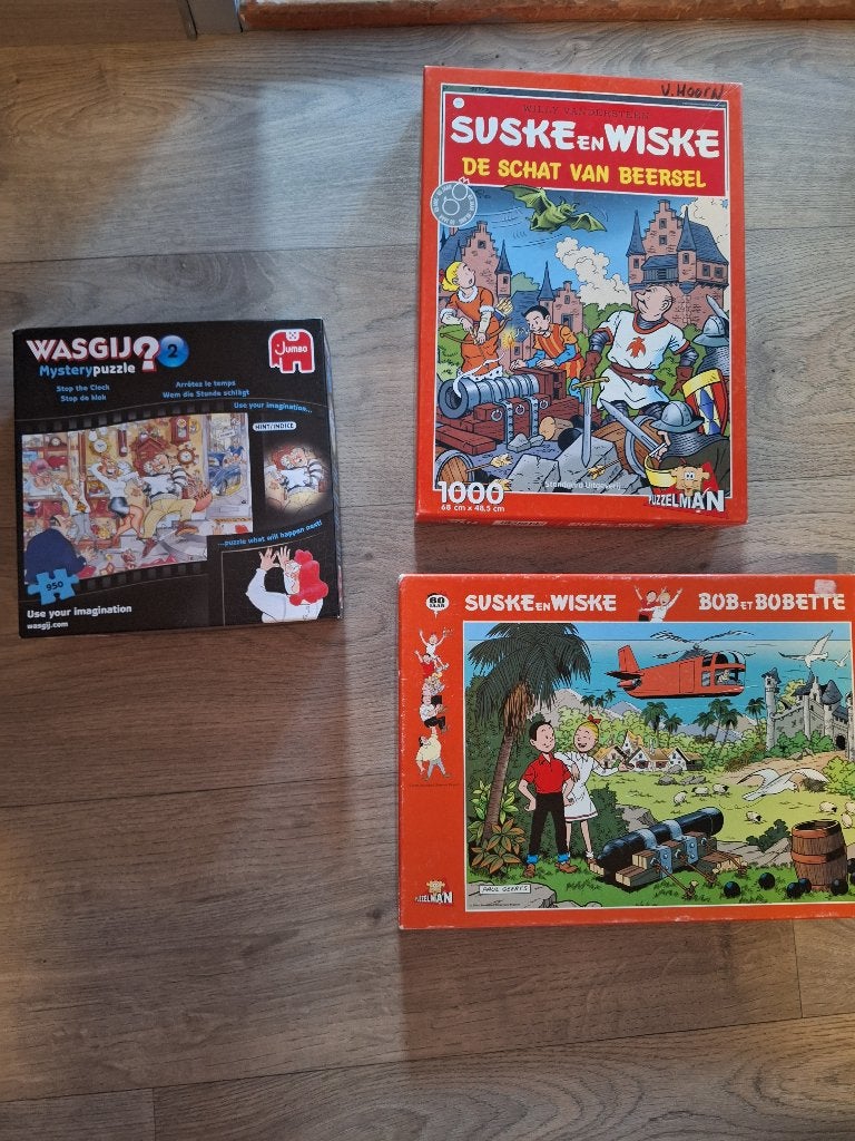 legpuzzels 1000 stukjes, Ophalen, 500 t/m 1500 stukjes, Gebruikt, Legpuzzel