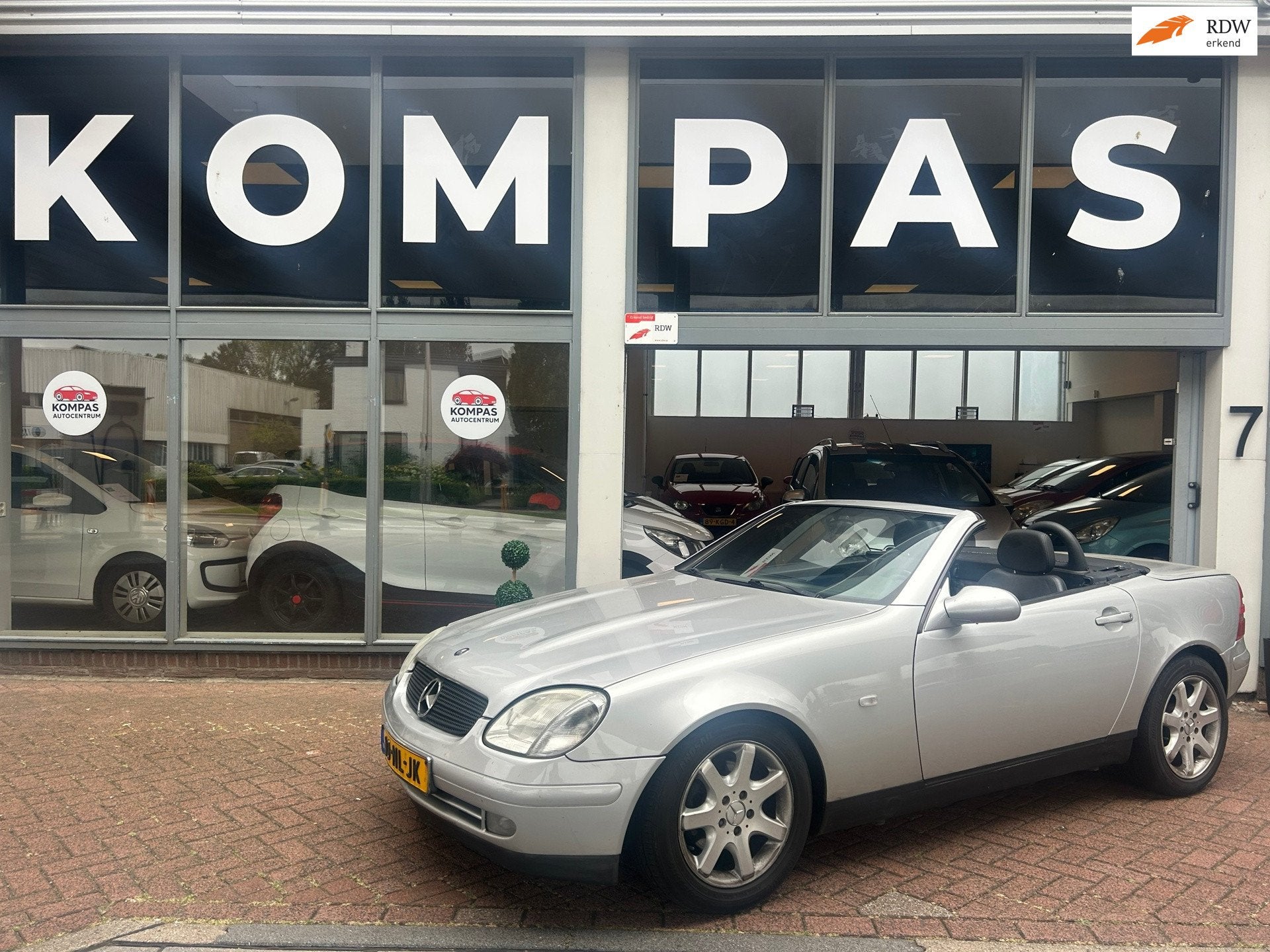 Mercedes-Benz SLK-klasse 200 |HARDTOP|Nw.APK|Eyecather|LM.Ve, Euro 2, Gebruikt, 4 cilinders, Cabriolet