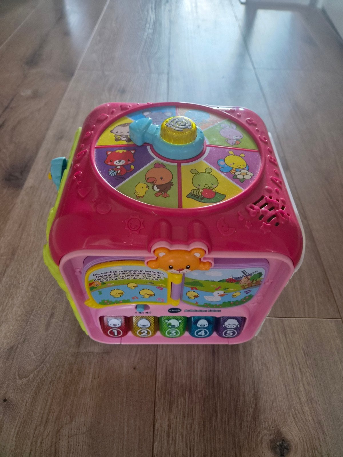 vtech activiteiten cubus, Ophalen, Zo goed als nieuw, 6 maanden tot 2 jaar