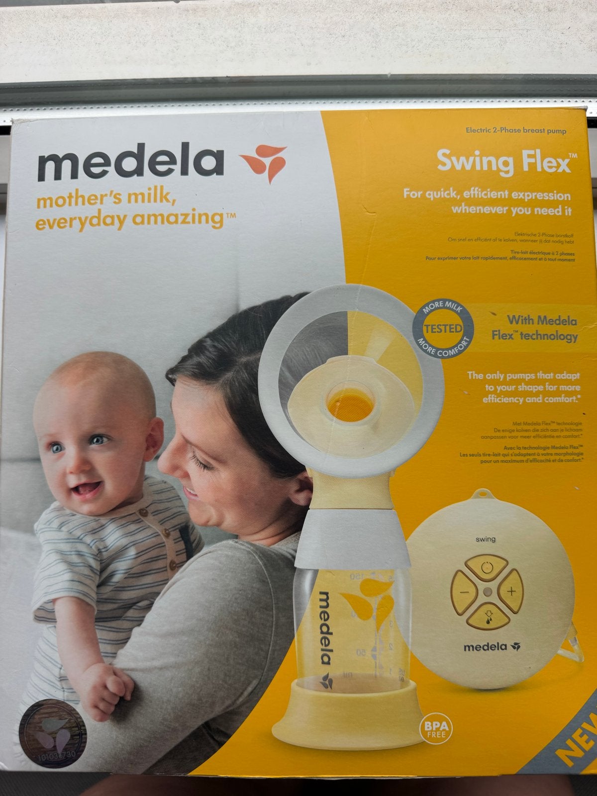 Medela Swing Flex Borstkolf - Zo goed als nieuw, Ophalen of Verzenden, Zo goed als nieuw
