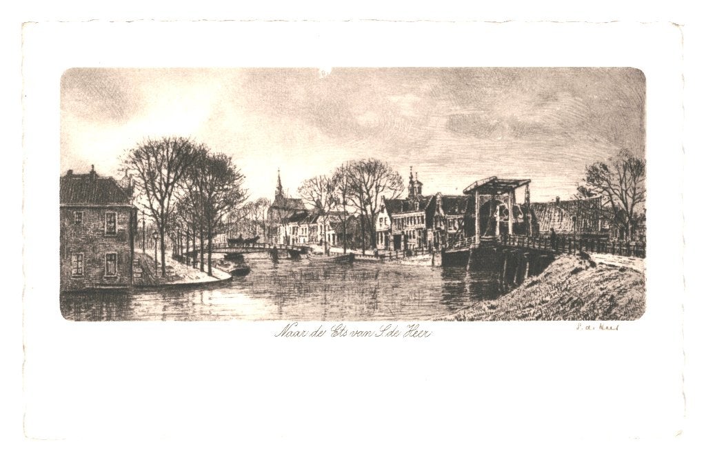 988552 Purmerend NH Verloting Nette oude kaart Onbeschreven, Verzamelen, Ophalen of Verzenden, 1920 tot 1940, Ongelopen, Noord-Holland