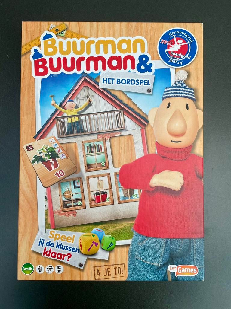 TE KOOP: Buurman & Buurman het bordspel ZGAN, Een of twee spelers, Ophalen of Verzenden, Zo goed als nieuw