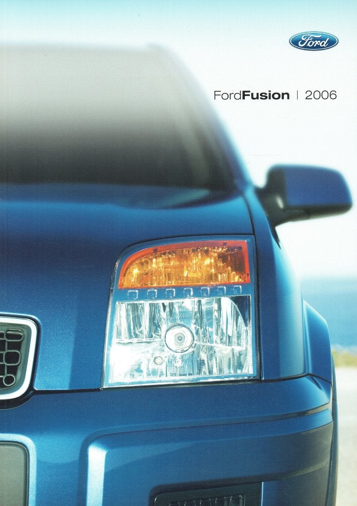Folder Ford Fusion (Belgische uitgave - 2006), Verzenden, Gelezen, Ford
