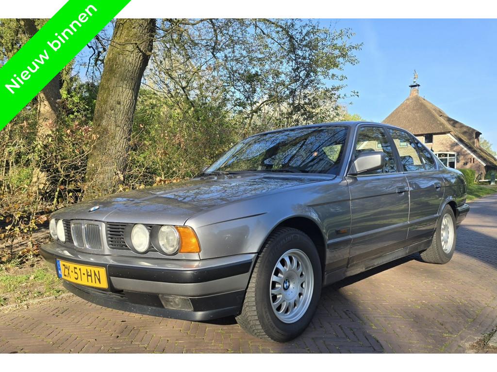 BMW 5 Serie 524td (bj 1991, automaat), Automaat, Achterwielaandrijving, 116 pk, Origineel Nederlands