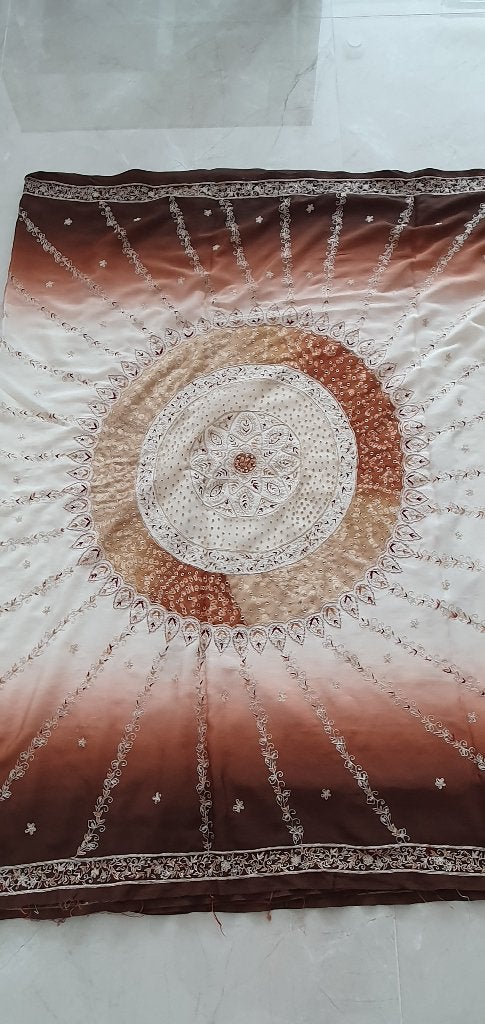 Saree | Sari - met blouse, Ophalen of Verzenden, Zo goed als nieuw, Overige typen