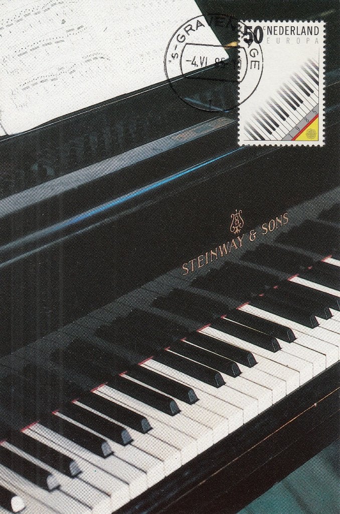 Maxikaart - 1985 - Europa - Muziek - Piano, Verzenden, 1980 tot heden, Ongelopen, Muziek