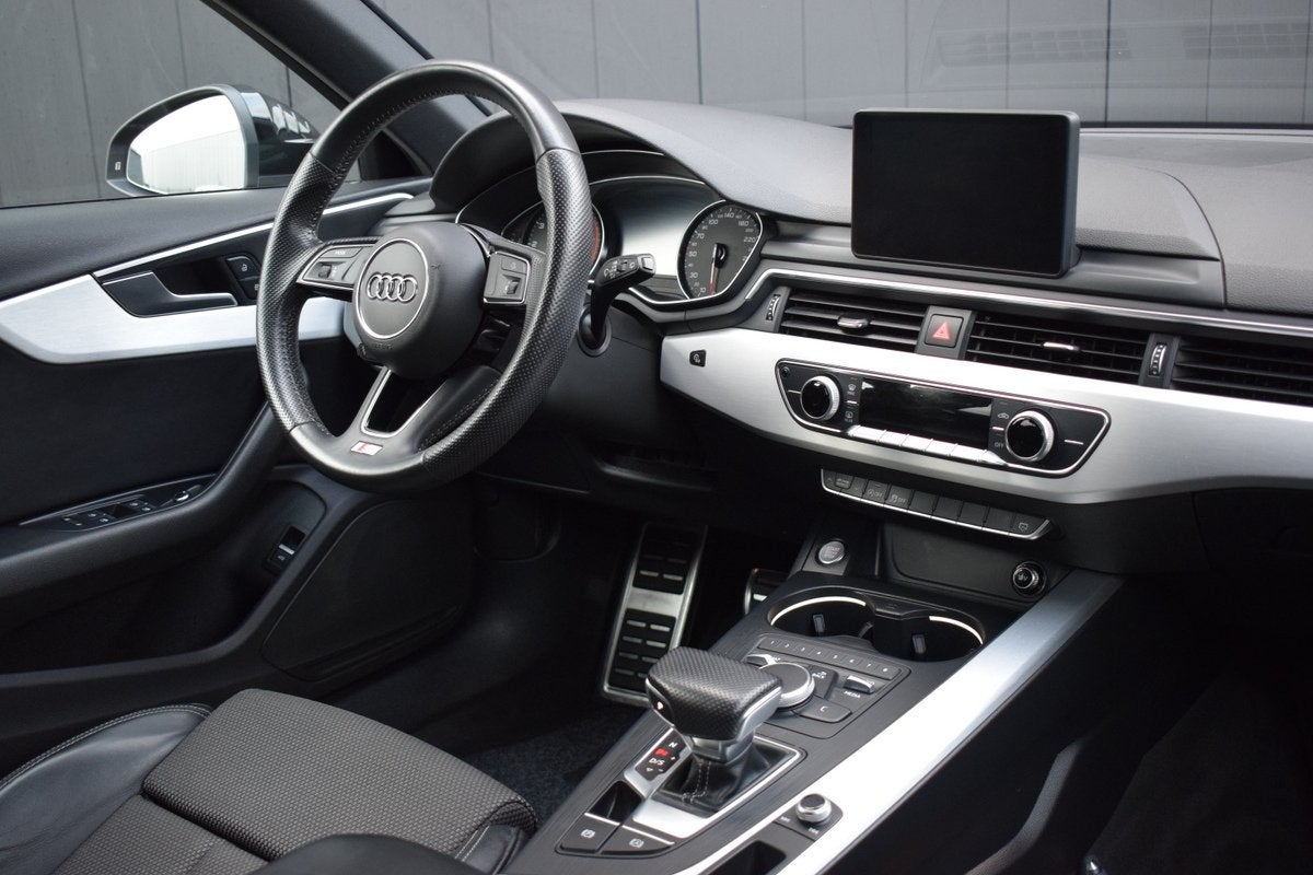 Audi A4 Avant 2.0 TFSi 150pk Automaat Sport S-line LED | Hal, Auto's, Audi, Gebruikt, Zwart, Origineel Nederlands, 84 €/maand