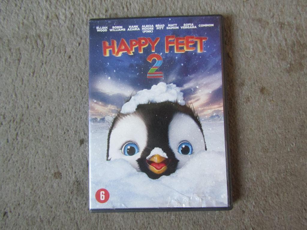 DVD: Happy feet 2, Cd's en Dvd's, Dvd's | Tekenfilms en Animatie, Europees, Gebruikt, Tekenfilm, Alle leeftijden