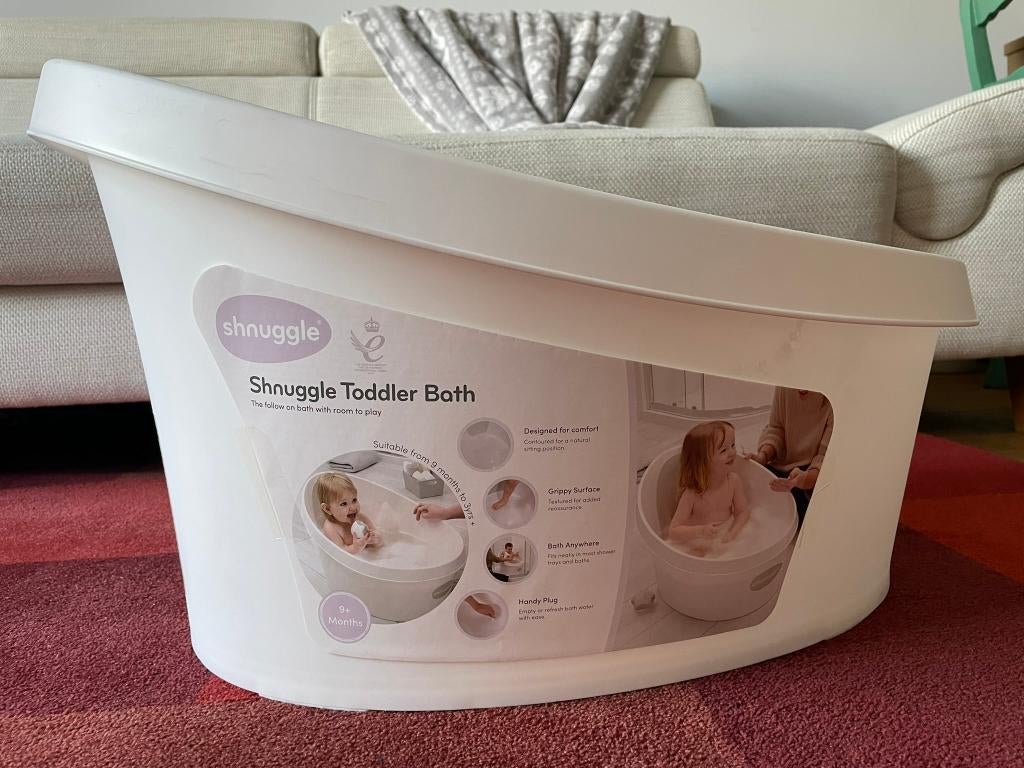 Shnuggle peuterbadje (2 stuks) - wit, Kinderen en Baby's, Overige merken, Verzenden, Nieuw, Badje