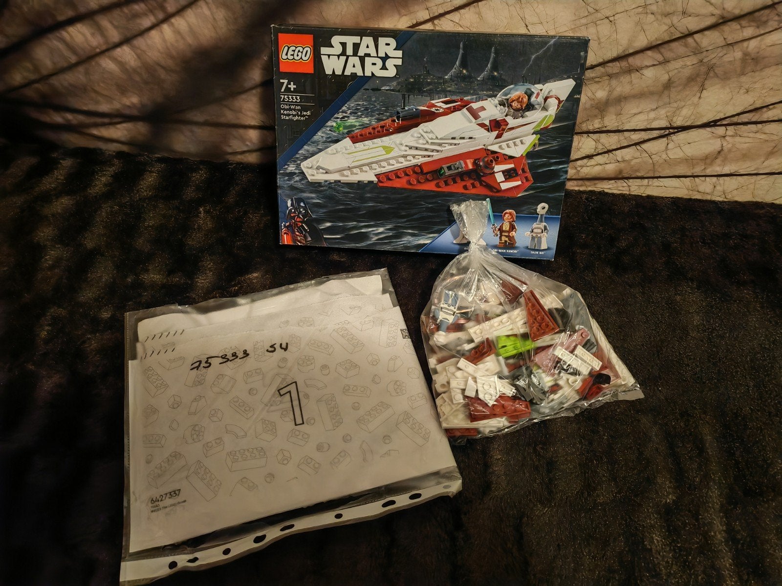 LEGO 75333 Obi-Wan Kenobi’s Jedi Starfighter, Ophalen, Star Wars, Lego, Zo goed als nieuw
