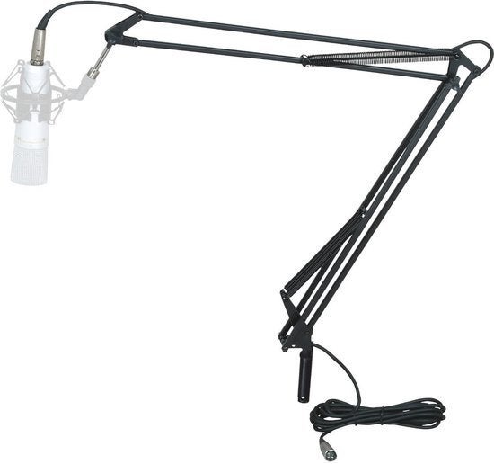 Innox IVA 08 XLR broadcasting microfoon statief, Muziek en Instrumenten, Ophalen, Zo goed als nieuw, Microfoon