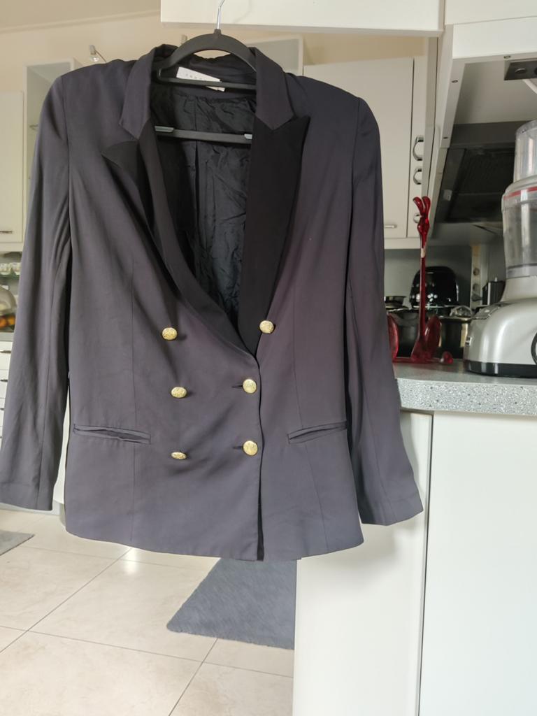 Sandro zomer viscose blazer maat  36 € 329, Kleding | Dames, Ophalen of Verzenden, Zo goed als nieuw