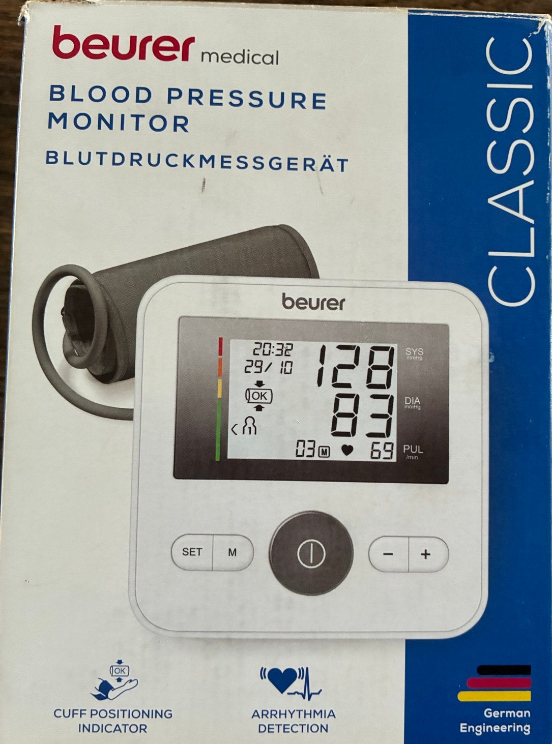 Beurer BM 27 Bovenarm Bloeddrukmeter - Zo goed als nieuw, Ophalen of Verzenden, Zo goed als nieuw, Overige typen