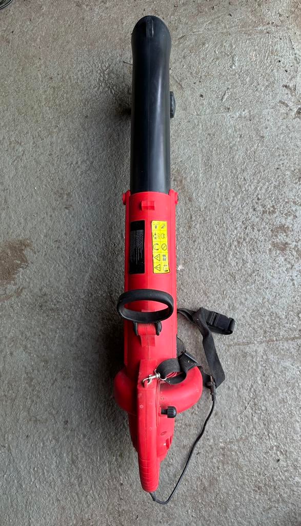 Gamma BR-35V Bladblazer / Bladzuiger – 3000W, Ophalen, Handgedragen, Zo goed als nieuw, Met neuswiel