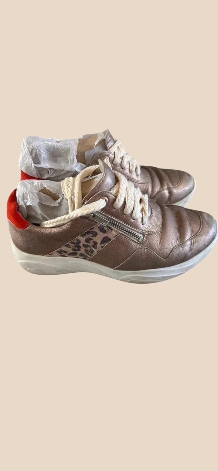 Solidus Kea sneakers/schoenen maat 38.5, Verzenden, Gedragen, Sneakers of Gympen