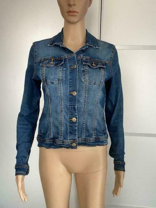 G04 Nieuw Esmara: maat 36=S spijkerjasje jasje jeans blauw, Kleding | Dames, Jasjes, Kostuums en Pakken, Blauw, Nieuw, Jasje, Maat 36 (S)