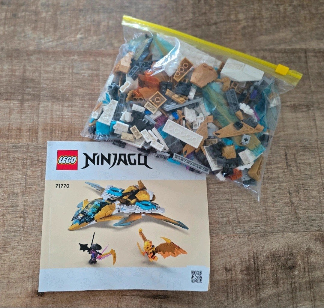 LEGO Ninjago 71770 Jay's Gouden Draak Jet, Inclusief instructies, Lego, Ophalen of Verzenden, Zo goed als nieuw
