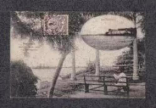 Suriname Paramaribo Reede Fort Zeelandia Schip 1906., Verzamelen, Ophalen of Verzenden, Voor 1920, Ongelopen, Buiten Europa
