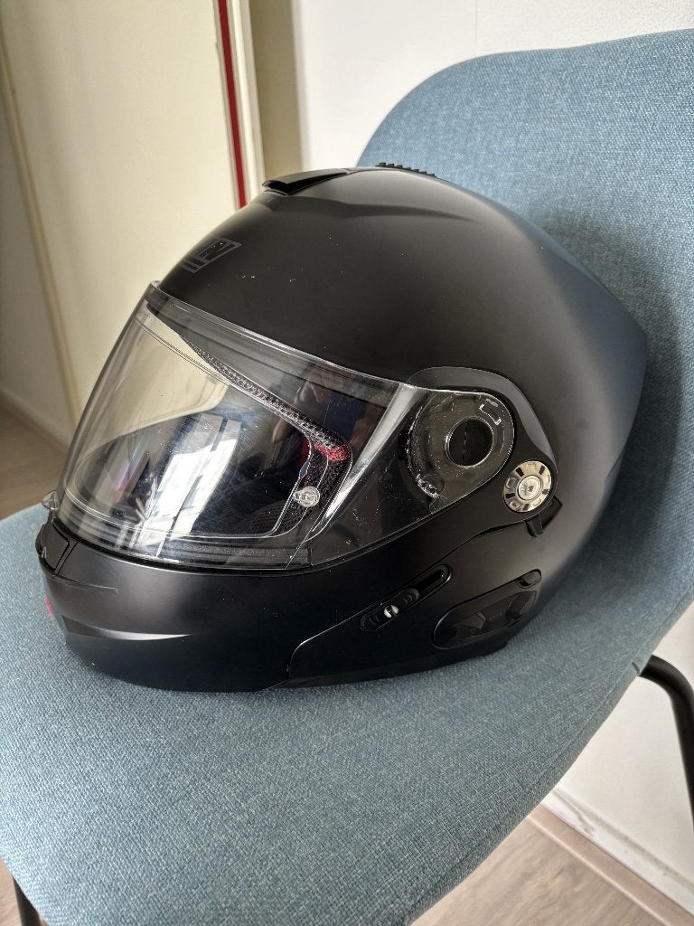 Nolan N100 systeemhelm mt 58, met BT communicatieset, Ophalen, Systeemhelm, Heren, Nolan