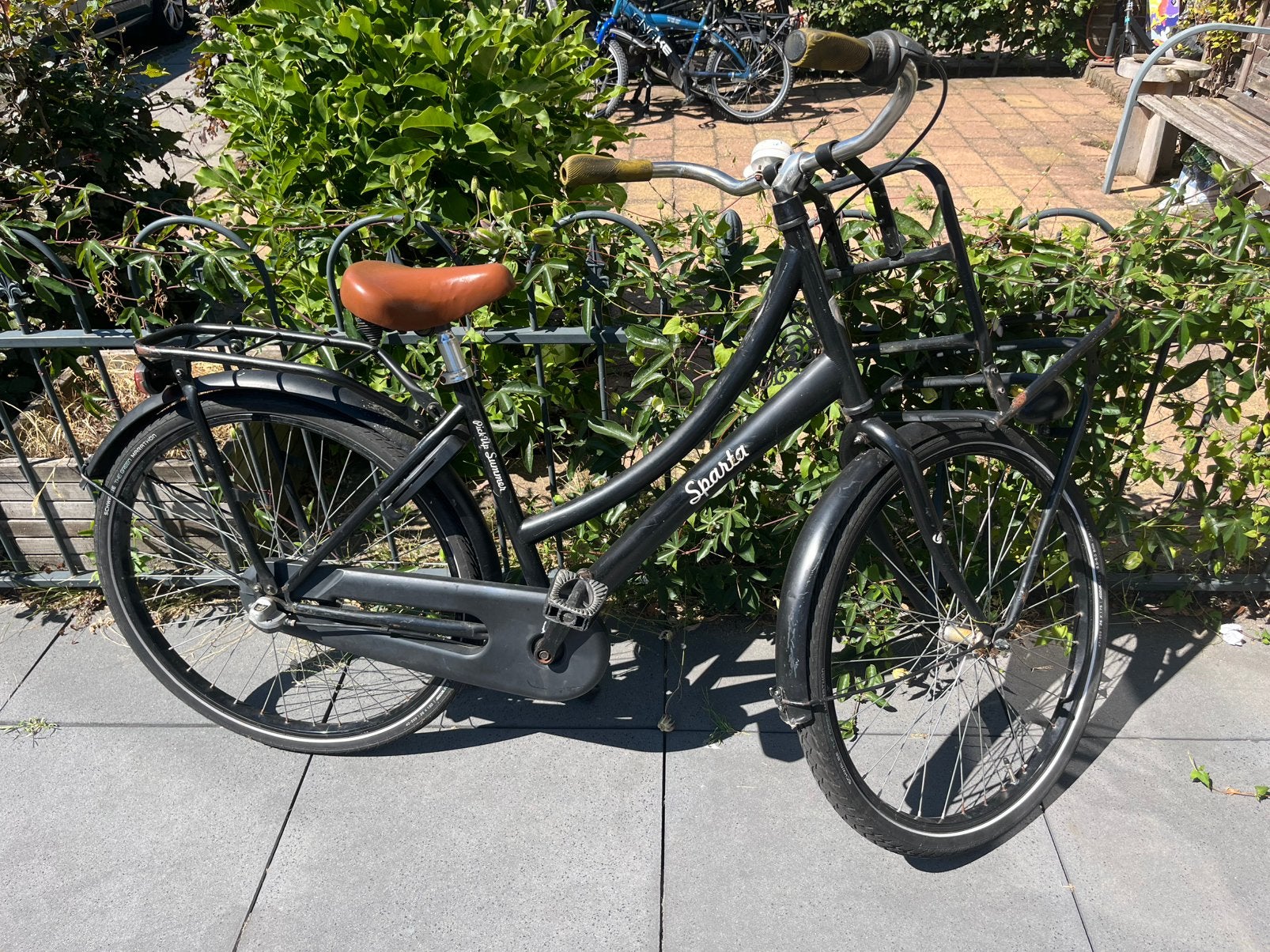 Sparta meisjes fiets 24 inch, Ophalen, Terugtraprem, Gebruikt, Versnellingen