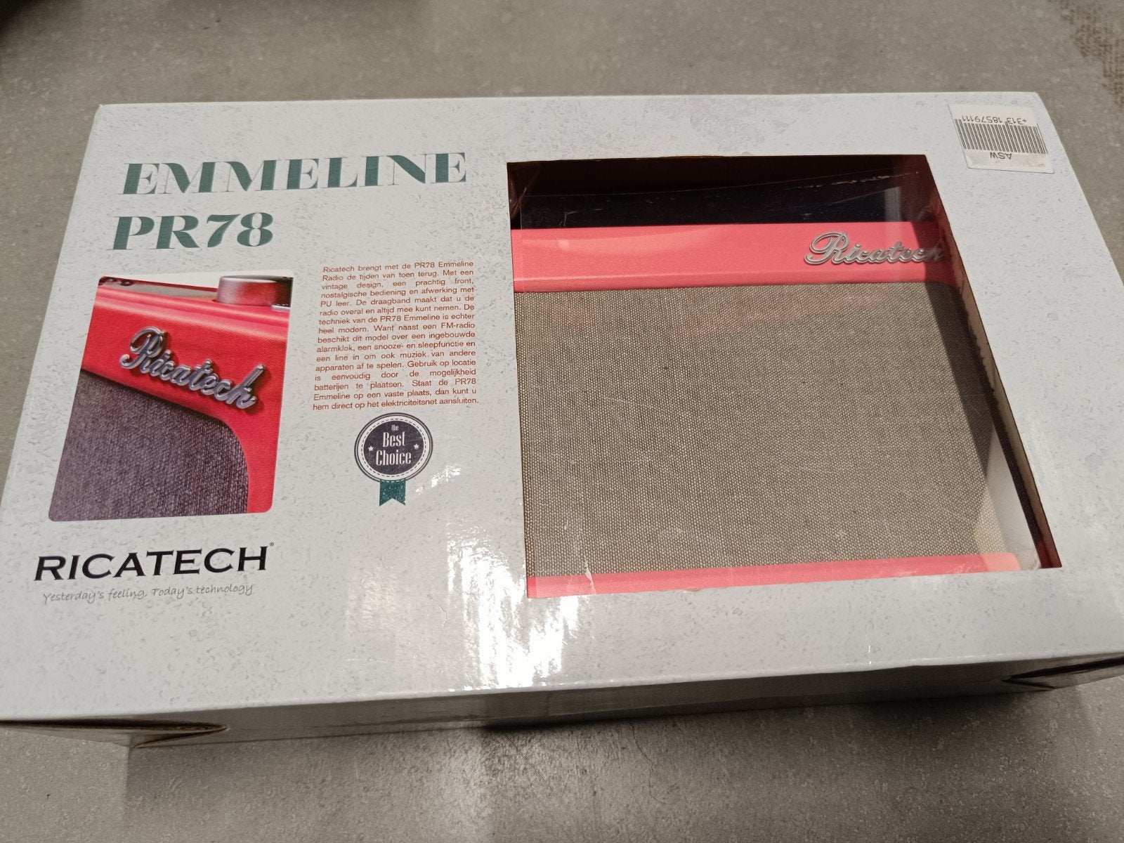 ricatech pr78 emmeline radio noodradio, Nieuw, Ophalen of Verzenden, A, A