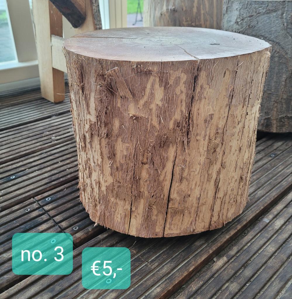 Decoratieve Houten Boomstammen - Diverse Maten, Ophalen