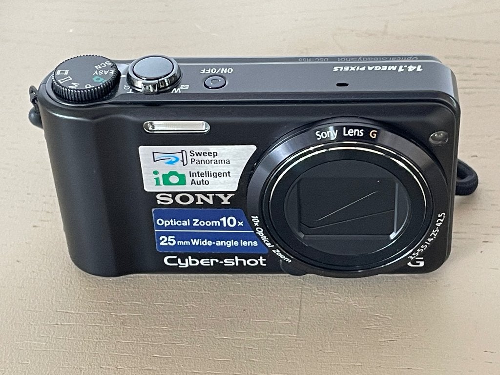 Sony DSC-H55 compacte digitale camera, Audio, Tv en Foto, Fotocamera's Digitaal, 14 megapixels, Ingebouwde flitser, Geheugenkaart