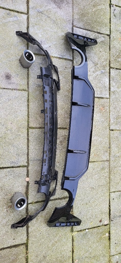 Bmw 3 serie G21 LCI M Sport diffuser origineel ZGAN, Ophalen, Gebruikt, BMW, Bumper