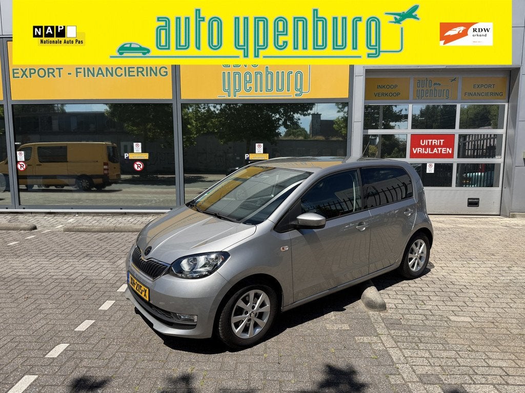 Skoda Citigo 1.0 Greentech Ambition * 72.090 Km * Airco * Cr, Auto's, Voorwielaandrijving, Gebruikt, Euro 6, 60 pk