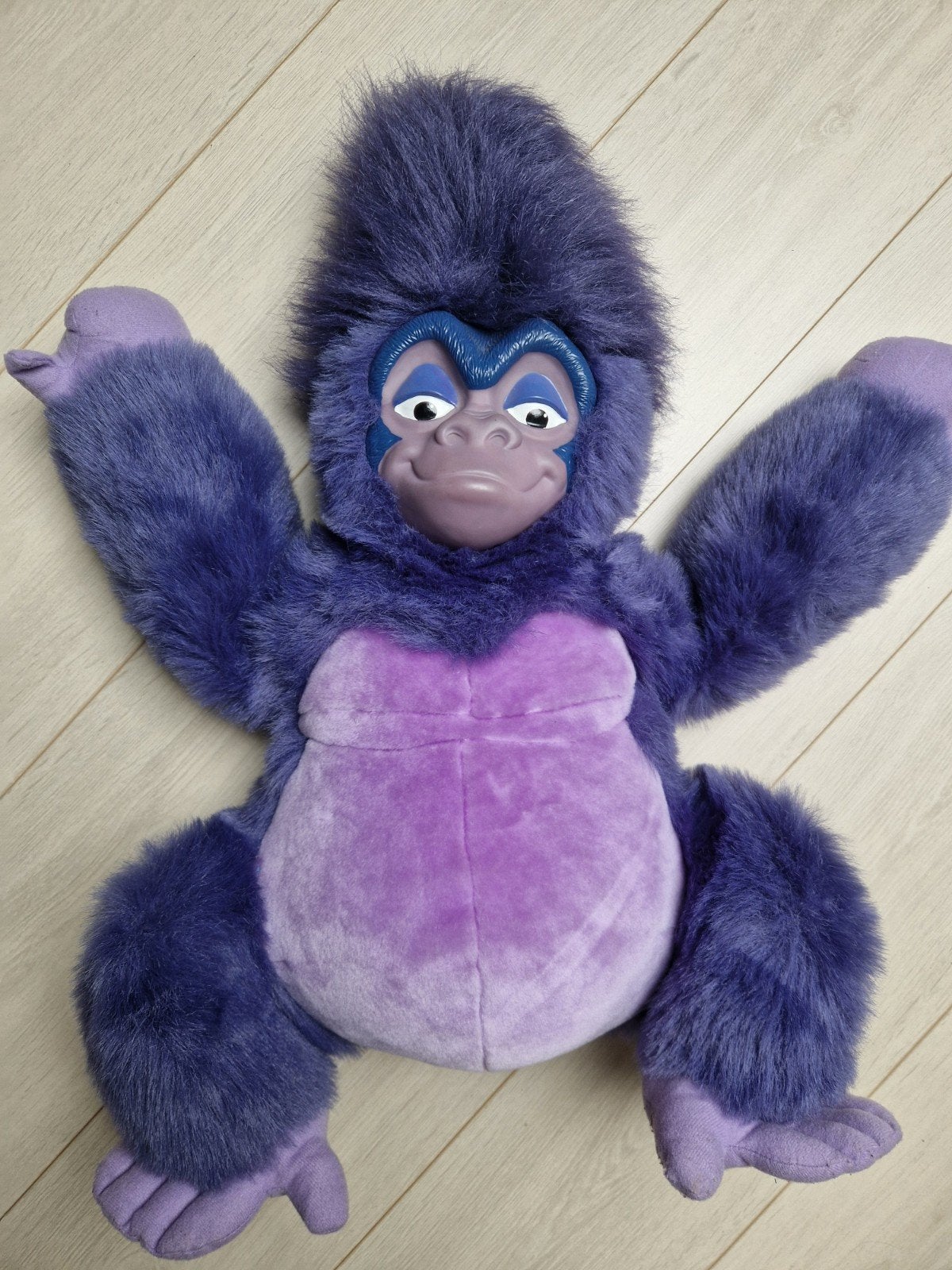 1999 enorm levensgrote terk knuffel tuk disney tarzan pop, Ophalen of Verzenden, Overige figuren, Zo goed als nieuw, Knuffel
